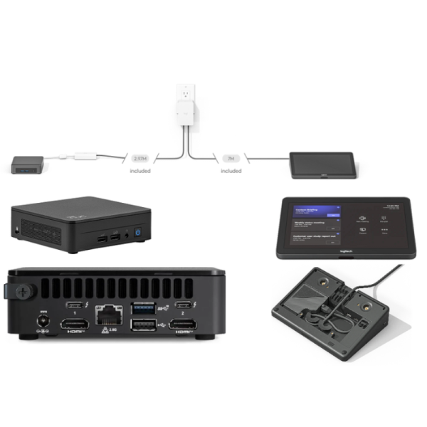 Kit de base Logitech + ASUS pour salles MTR