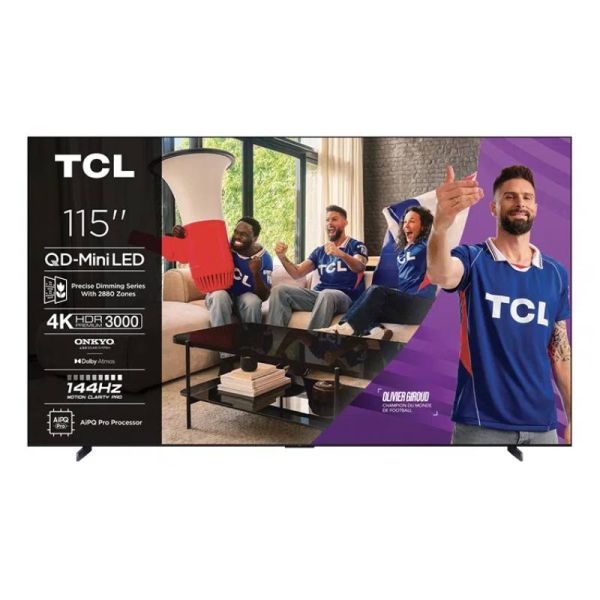 TCL 115C7K TV QD-MiniLED Google 4K 115''