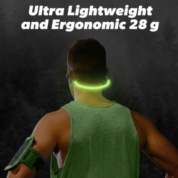 T'nB Bone Ultra Racer LED safety headband