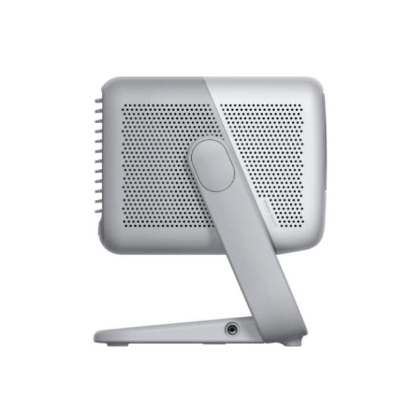 Compact Full HD laser projector angled perspective