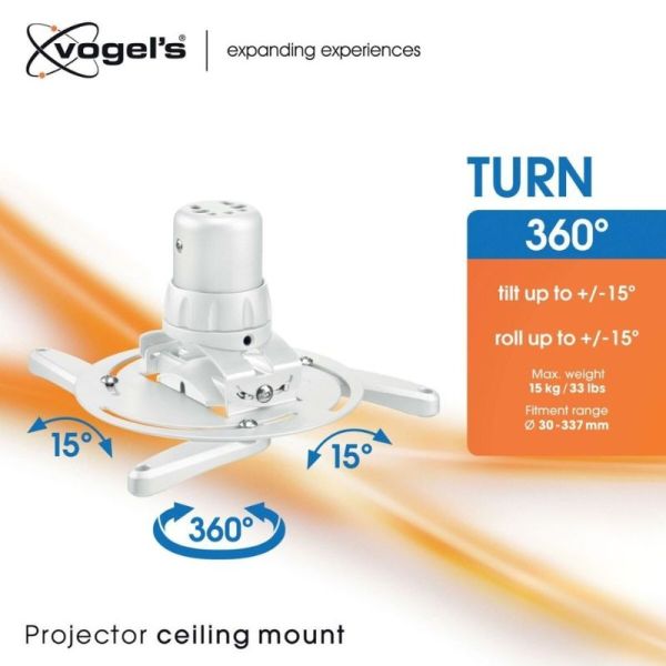 Vogel's PPC 1500W Support plafond projecteur
