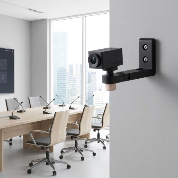 Huddly Crew Wall Mount black aluminum bracket