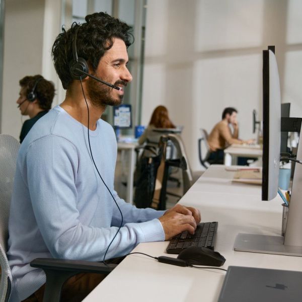 HP Poly Mission 425 professional stereo headset