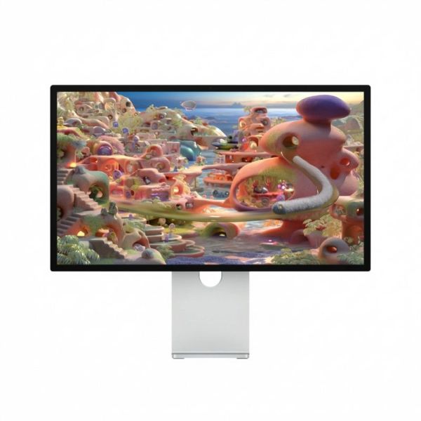 Apple Studio Display XDR nano-texture on desk