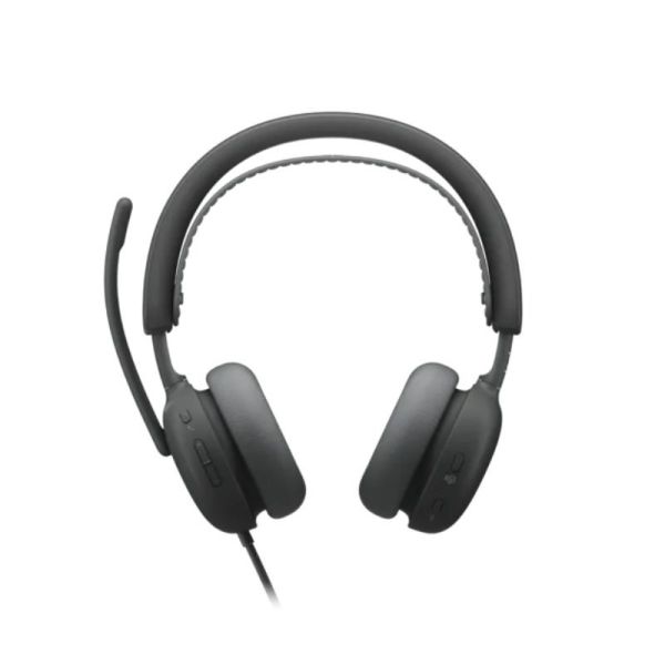 Logitech Zone Wired 2 office headset graphite