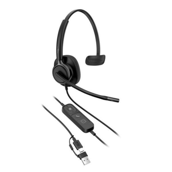 HP Poly Mission 415 USB C headset with mic