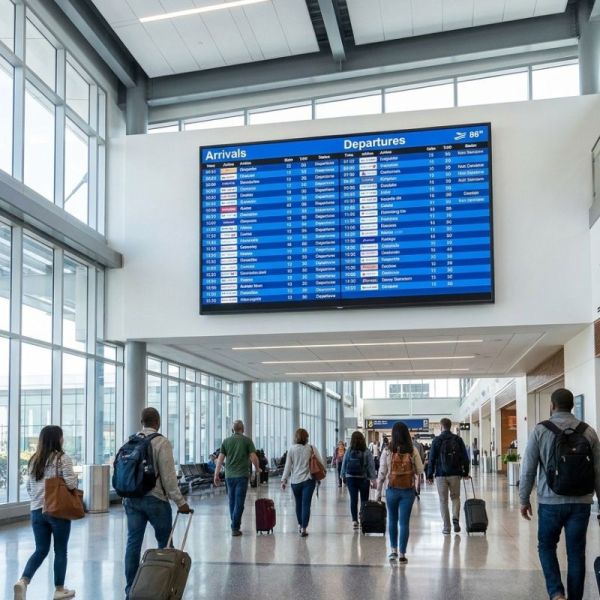 Philips 86BDL5050D commercial airport screen