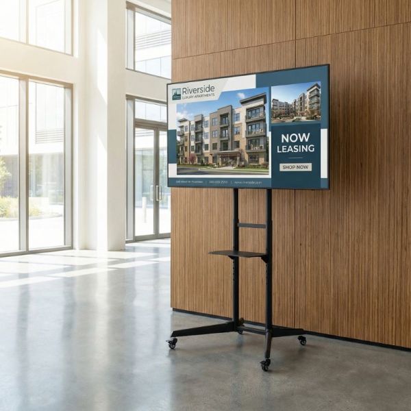 Pack BenQ SL4304 +  Neomounts FL50-550BL1