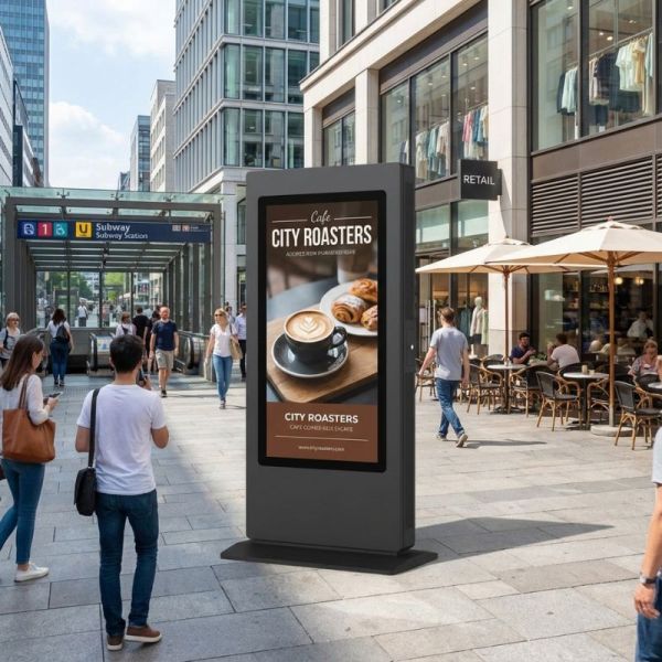 Kimex totem vidéo outdoor 65'' 5000cd