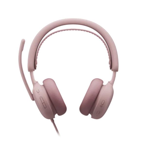 Logitech Zone Wired 2 noise cancelling rose