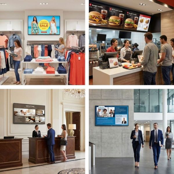 Philips 55BDL5050D retail display