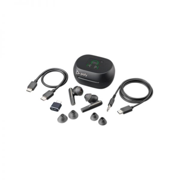 Poly Voyager Free 60+ MS USB-C noir