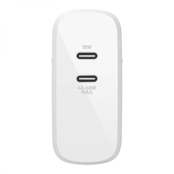 Belkin chargeur secteur 2 ports USB-C 63W