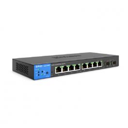 LINKSYS 8-PORT MANAGED POE+ GE SWITCH 2 1G SFP (110W) TAA