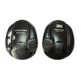 Coques noires pour casque 3M Peltor Sporttac