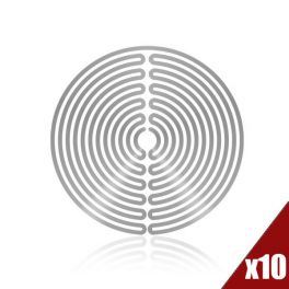 Lot de 10 patchs de protection Fazup Silver