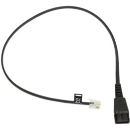 Câble Jabra QD RJ10, 0,5 m compatible avec Siemens et Avaya