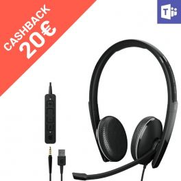 EPOS Adapt 165T USB-A II – Certifié Microsoft Teams