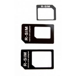 Adaptateur Carte Sim Nano + Micro Sim 3 en 1