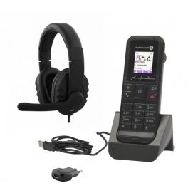 Alcatel-Lucent - Pack téléphone fixe avec casque sans fil - Onedirect