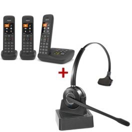 Téléphone Dect Main Libre Avec Répondeur - Soly 155T - Produits Téléphonie  résidentielle - LOGICOM