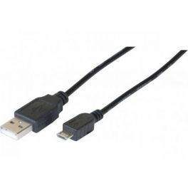 Cordon USB-A 2.0 vers micro USB-B 0.5m