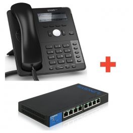 Pack IP Snom : D715 + Switch LGS 308P