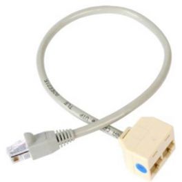 Dédoubleur RJ45 avec cordon | Accessoires Téléphone