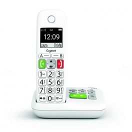 GIGASET E-290A SOLO Blanc Téléphone DECT avec base