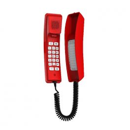 Téléphone fixe H2U Rouge