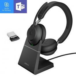 Jabra Evolve2 65 MS Duo USB-C avec base