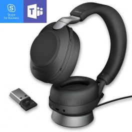 JabraGN - Evolve2 85 USB-A MS Duo Noir avec base