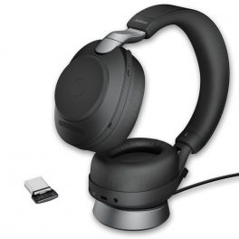 Jabra - Evolve2 85 UC Duo Noir USB-C avec base