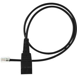 Jabra Cordon droit P6 RJ11 pour casques GN Netcom | Accessoires