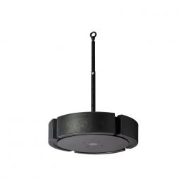 Haut parleur plafonnier noir 200W 