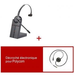 Pack casque Cleyver HW20 pour Polycom