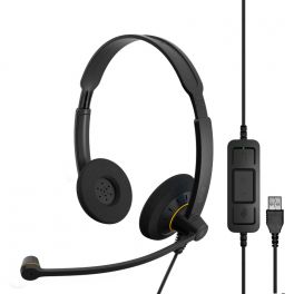 Casque USB Sennheiser SC60 UC MS Duo