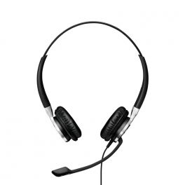 Casque-micro stéréo jack 3.5 mm noir - Casque PC - Achat & prix