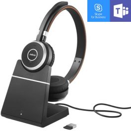 Jabra Evolve 65 UC MS Duo + Socle de charge