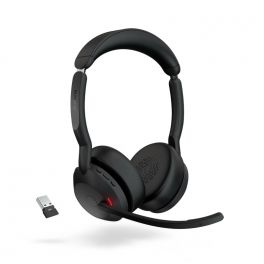 Jabra Evolve2 55 Stéréo UC + Dongle USB-A Link380