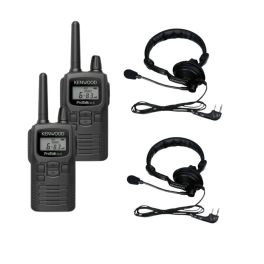 Pack 2x Kenwood PKT-300E + 2x micro-casques