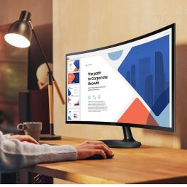 Samsung Essential S3 S24D360GAU Moniteur incurvé 24''
