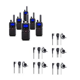 Pack de 6 Midland BR180 + 6 micro-casque Midland BA21 