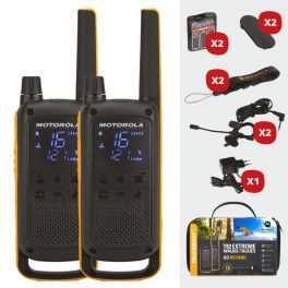 Prise K Moto Écouteur Interphone Denash Écouteur de Moto Casque Interphone avec PTT/Mic pour Talkie-walkie ICOM IC-F21 