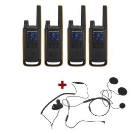 Pack de 4 Motorola Talkabout T82 Extreme + Micro casque