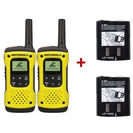 Batterie pour Talkie-walkie 3,6V Powery Batterie pour Radio Motorola Talkabout T92 H2O NiMH 