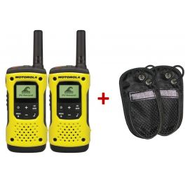 Talkie Walkie Motorola T92 H2O + housses