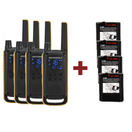 Pack Motorola T82 Extreme Quad + Batteries de rechange puissantes