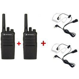 Pack de 2 Motorola XT420 + 2 kits Bodyguard