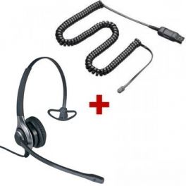 HC 40 + Cordon QD pour Avaya 64XX/46XX Series
